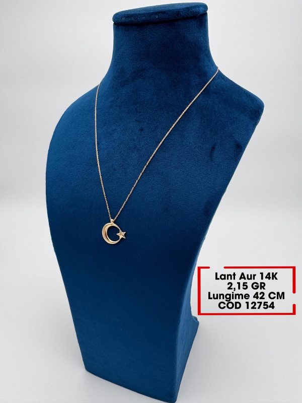 Lant dama Aur 14K 2,15gr. Lungime 42cm