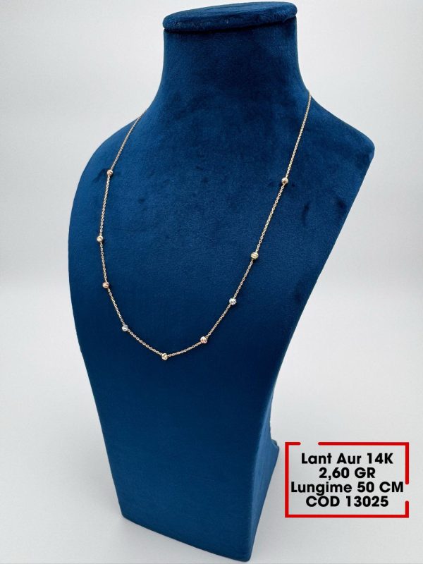 Lant Dama Aur 14k 2.60gr. Lungime 50cm