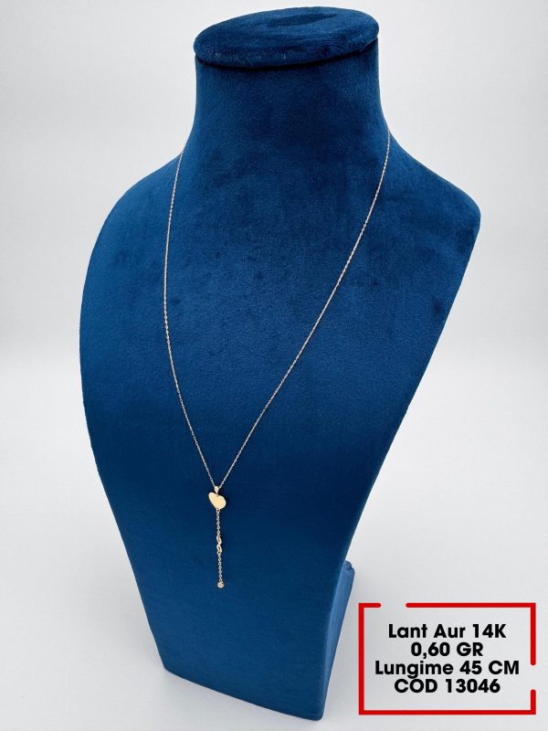 Lant Dama Aur 14k 0.60gr. Lungime 45cm