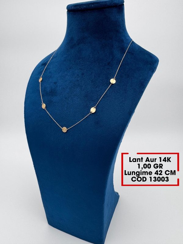 Lant Dama Aur 14k 1.00gr. Lungime 42cm