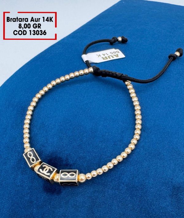 Bratara Barbateasca Aur 14k 8.00gr.