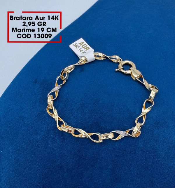 Bratara Dama Aur 14k 2.95gr. Marime 19cm