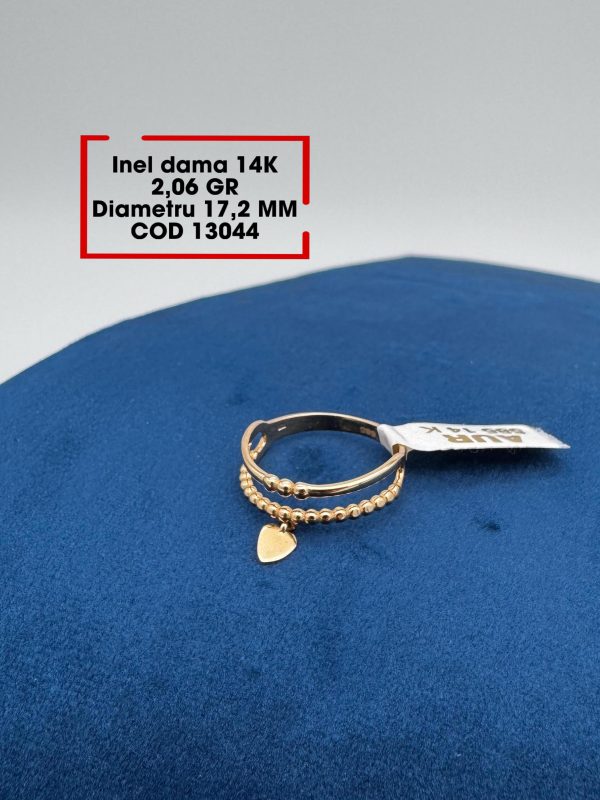 Inel Dama 14k 2.06Gr. Diametru 17.2mm