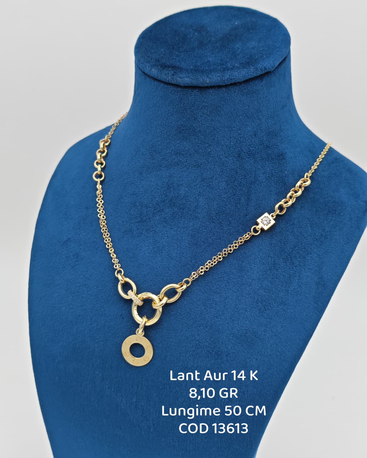 Lant Dama Aur 14K 8,10gr. Lungime 50cm