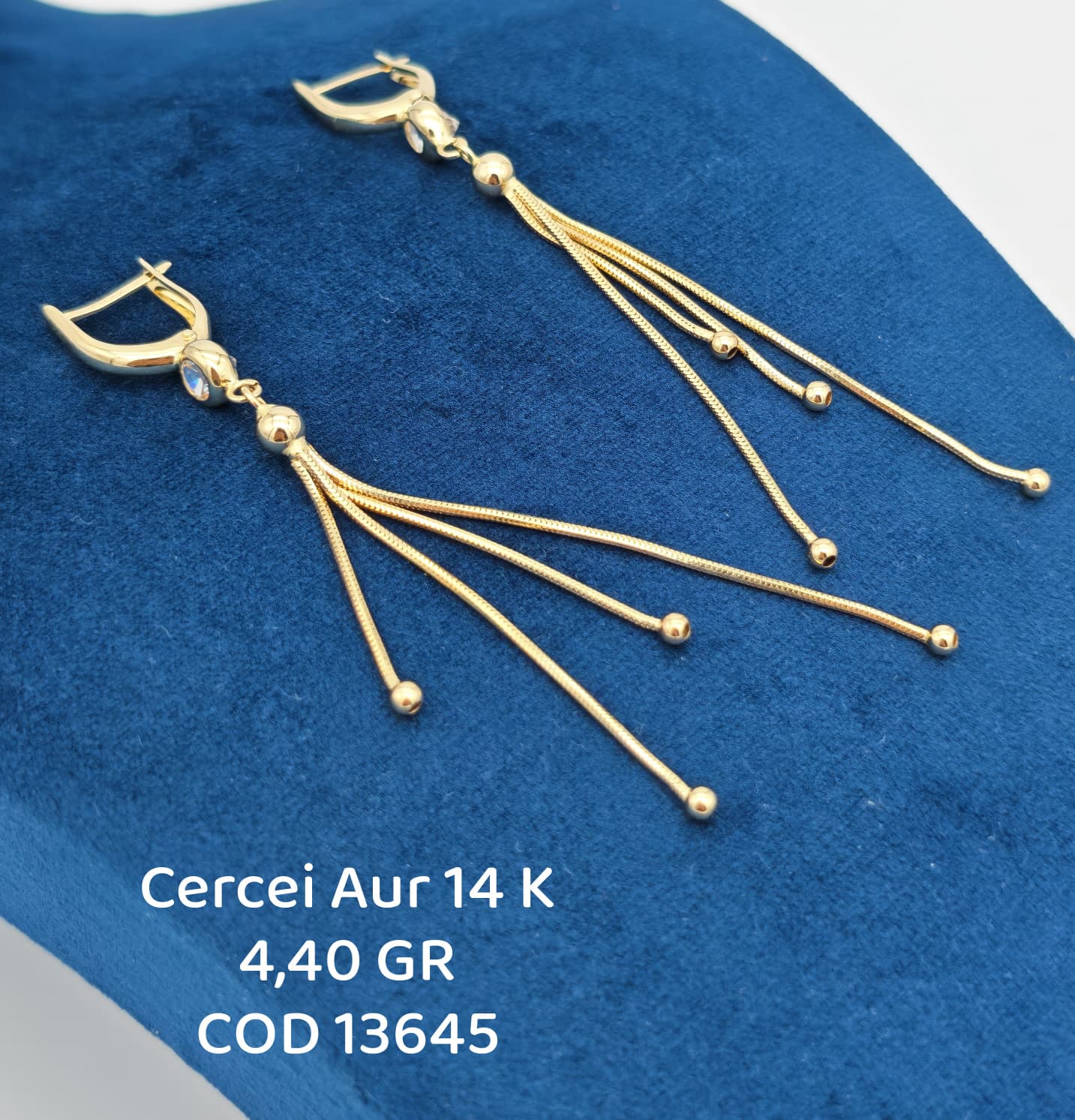 Cercei Aur 14k 4.40gr.
