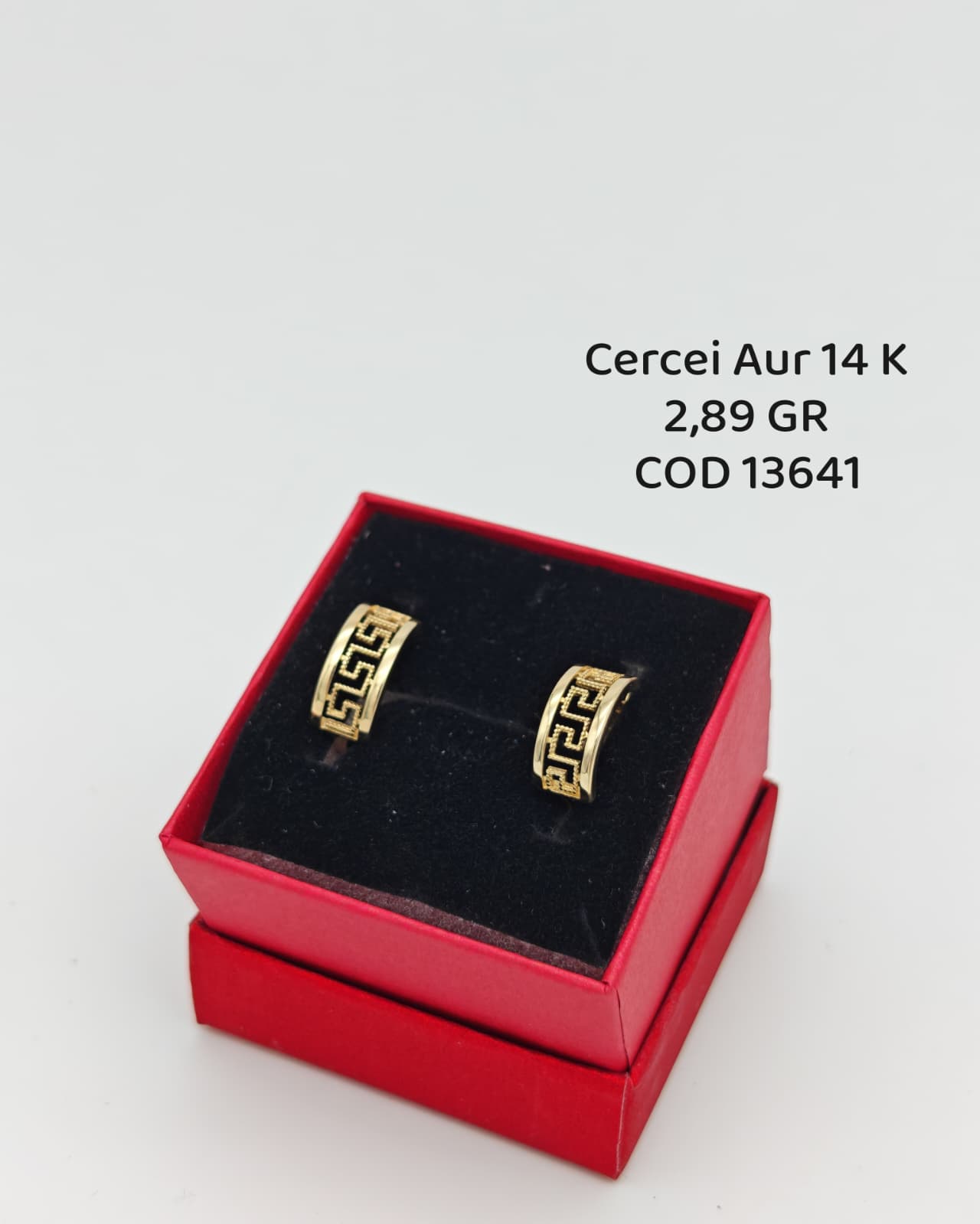 Cercei Aur 14k 2.89gr.