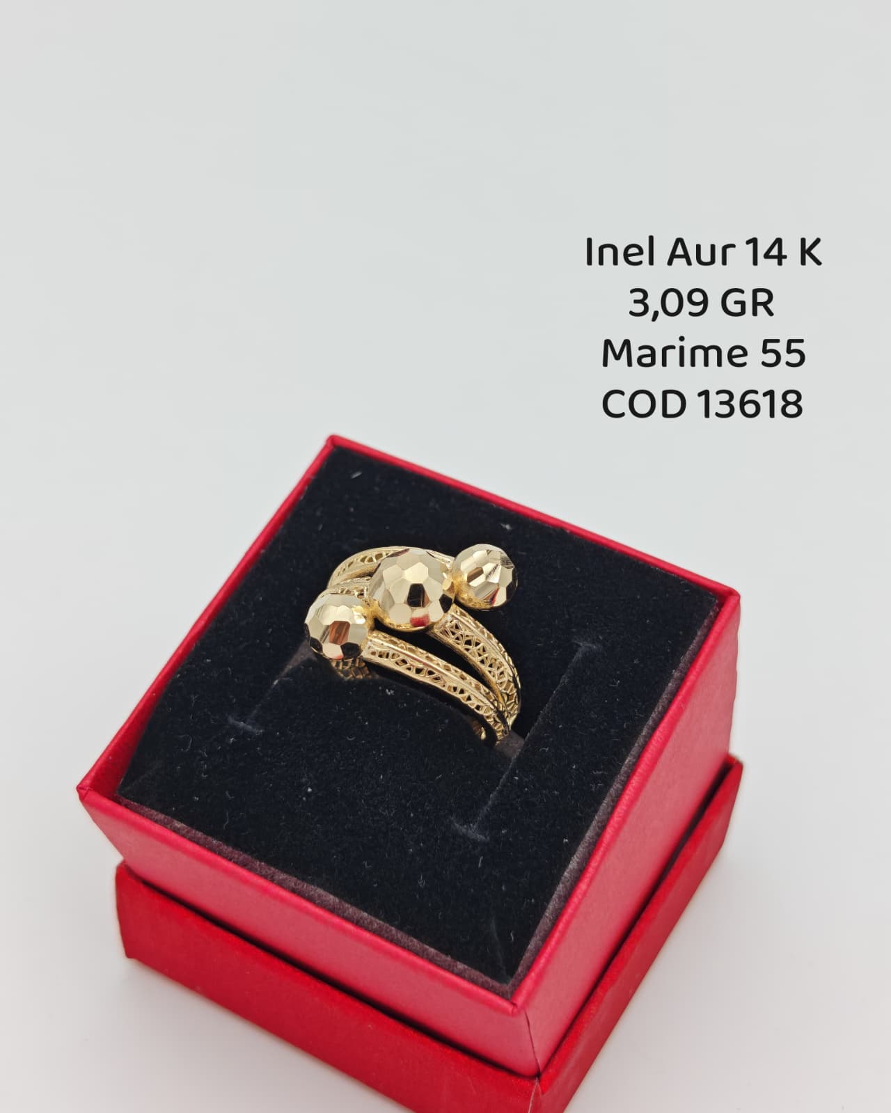 Inel Dama Aur 14k 3.09gr. Marimea 55