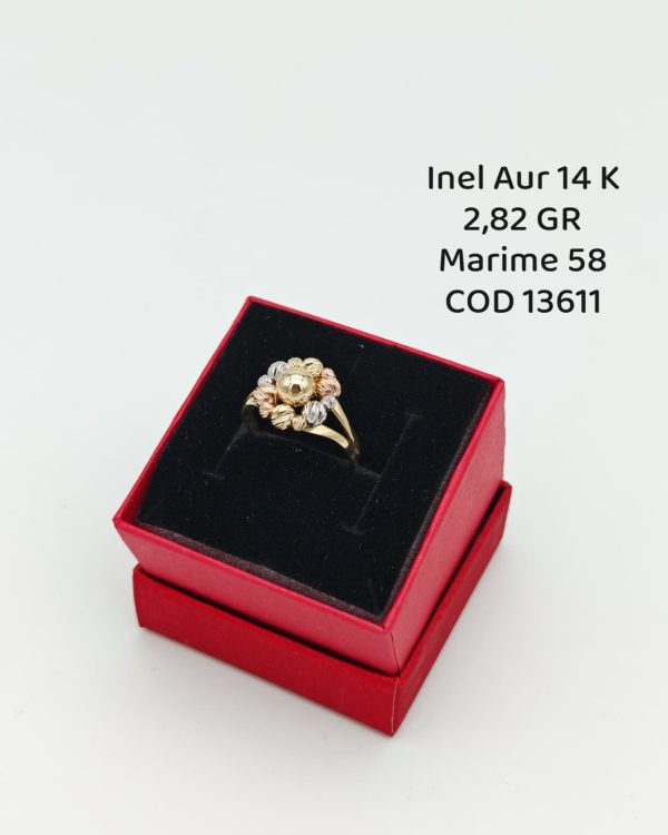 Inel Dama Aur 14k 2.82gr. Marimea 58