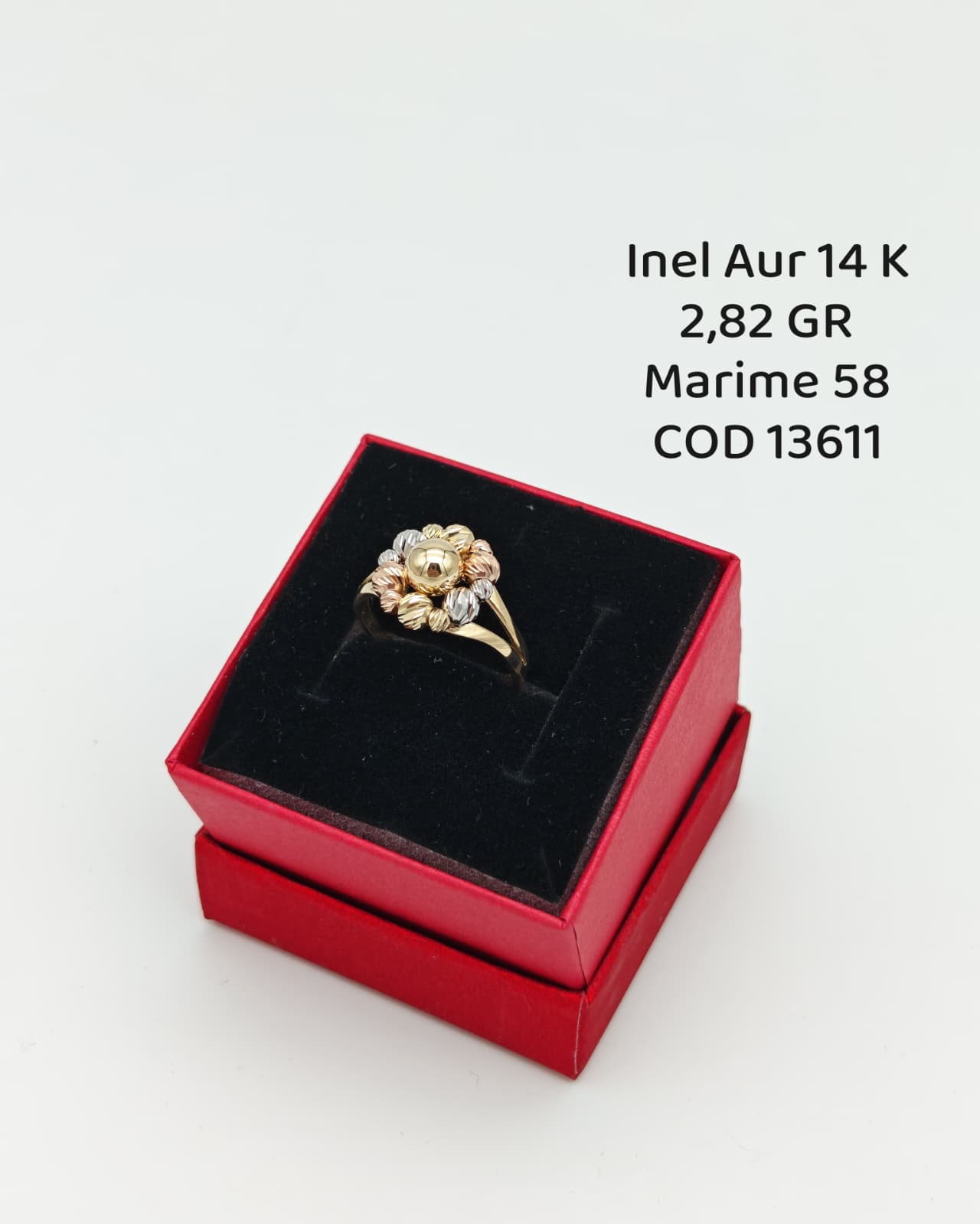 Inel Dama Aur 14k 2.82gr. Marimea 58