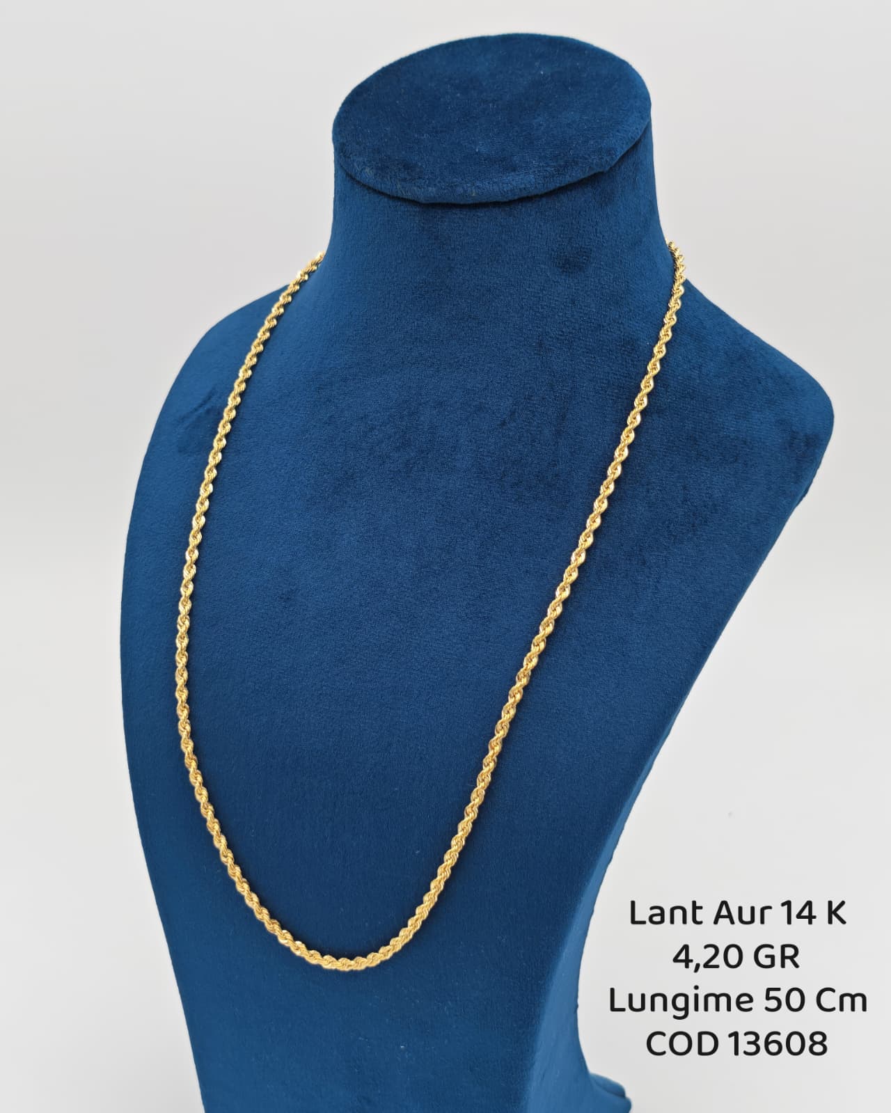 Lant Aur 14k 4.20gr. Lungime 50cm