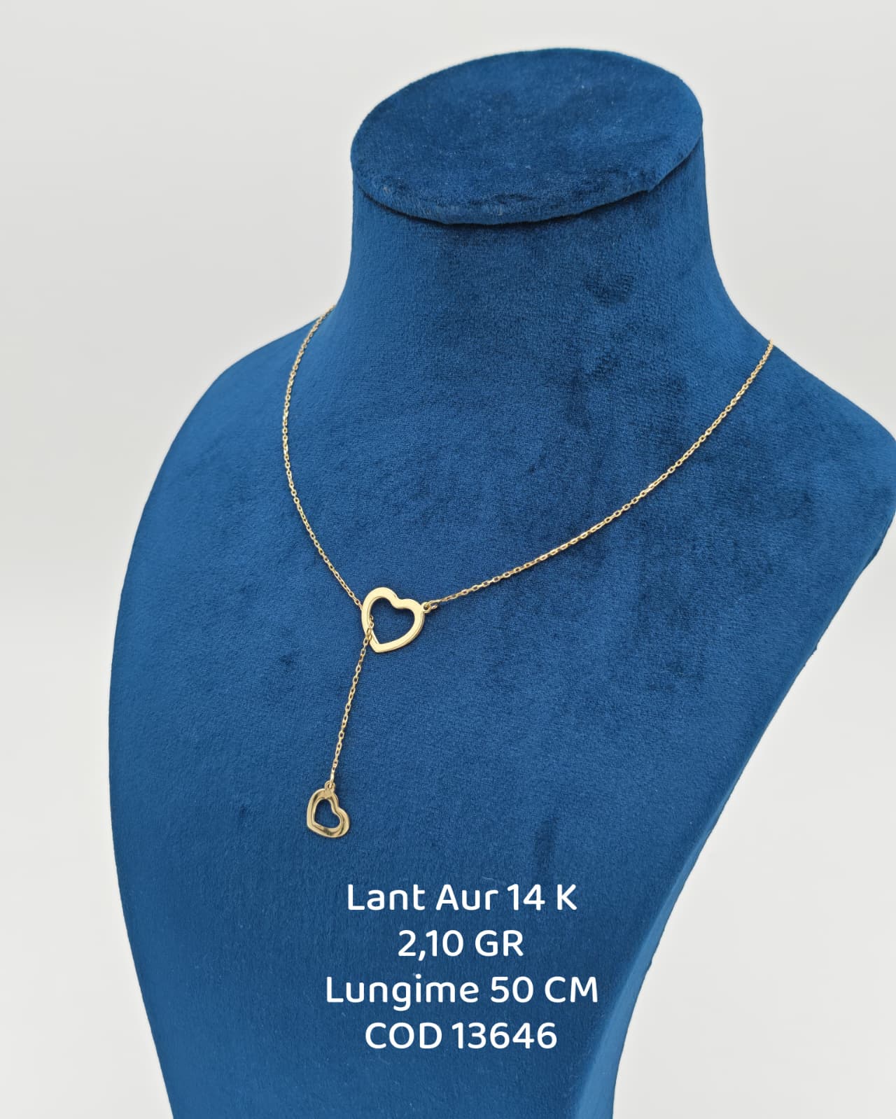 Lant Dama Aur 14k 2.10gr. Lungime 50cm
