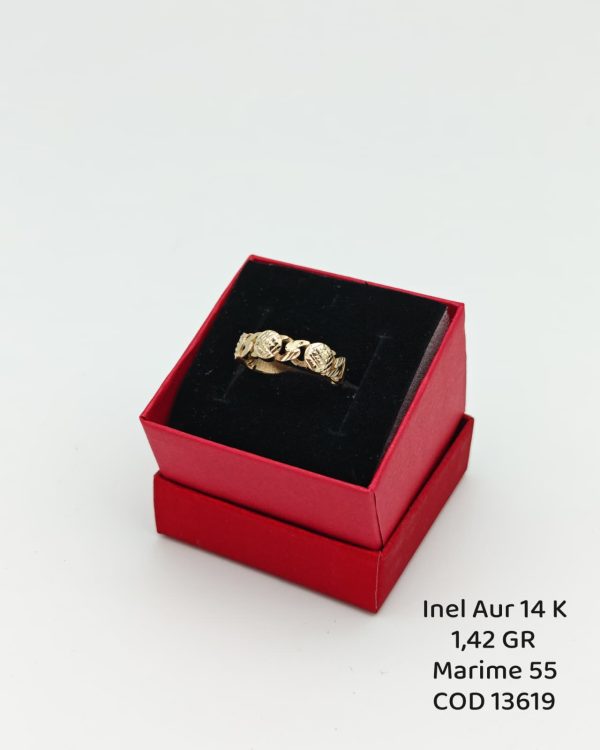 Inel Dama Aur 14k 1.42gr. Marimea 55