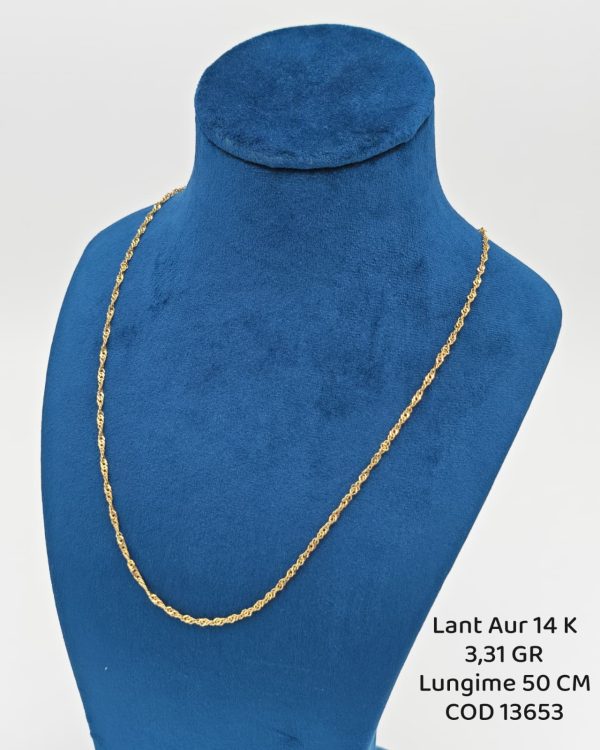 Lant Dama Aur 14k 3.31gr. Lungime 50cm