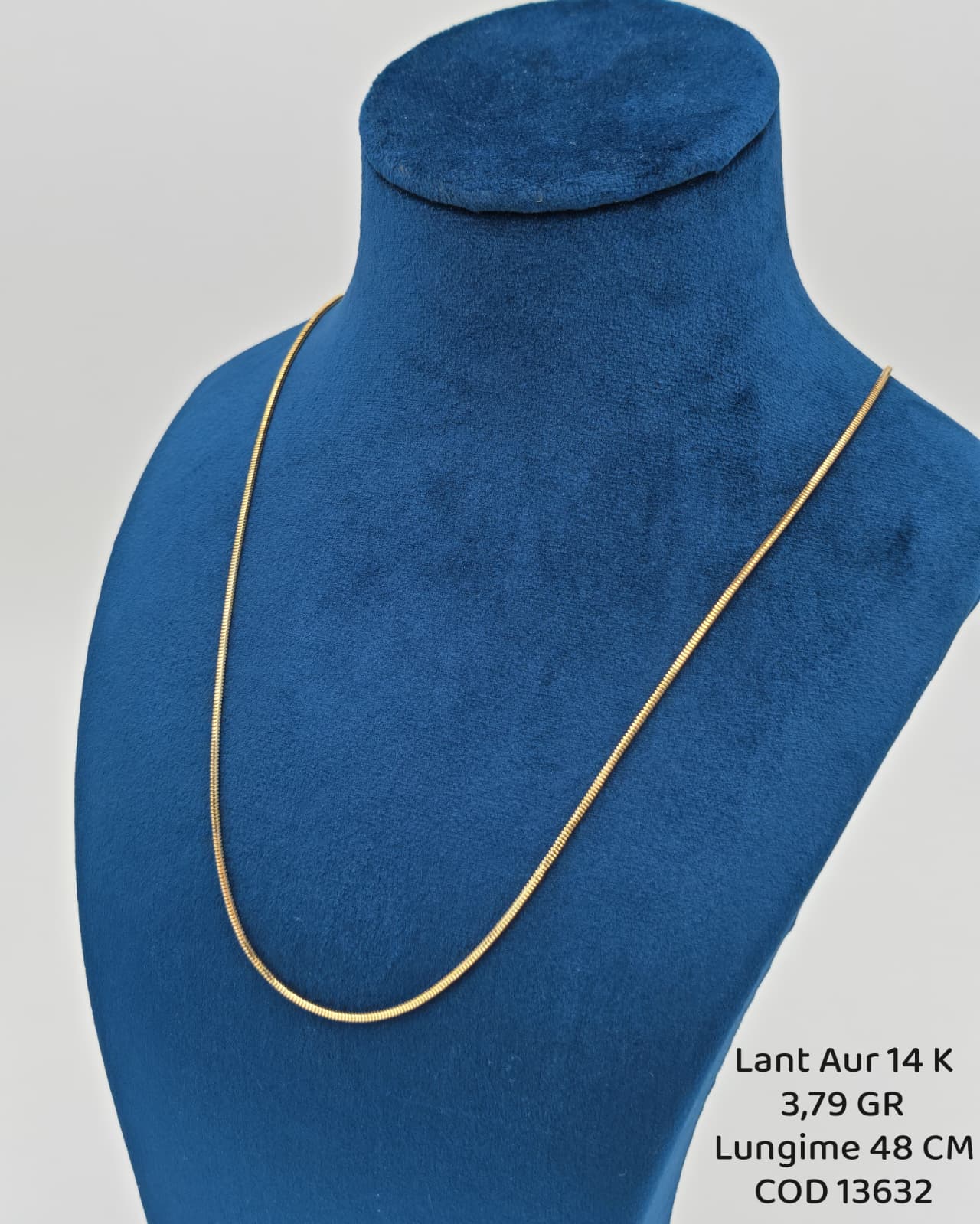 Lant Dama Aur 14k 3.79gr. Lungime 48cm
