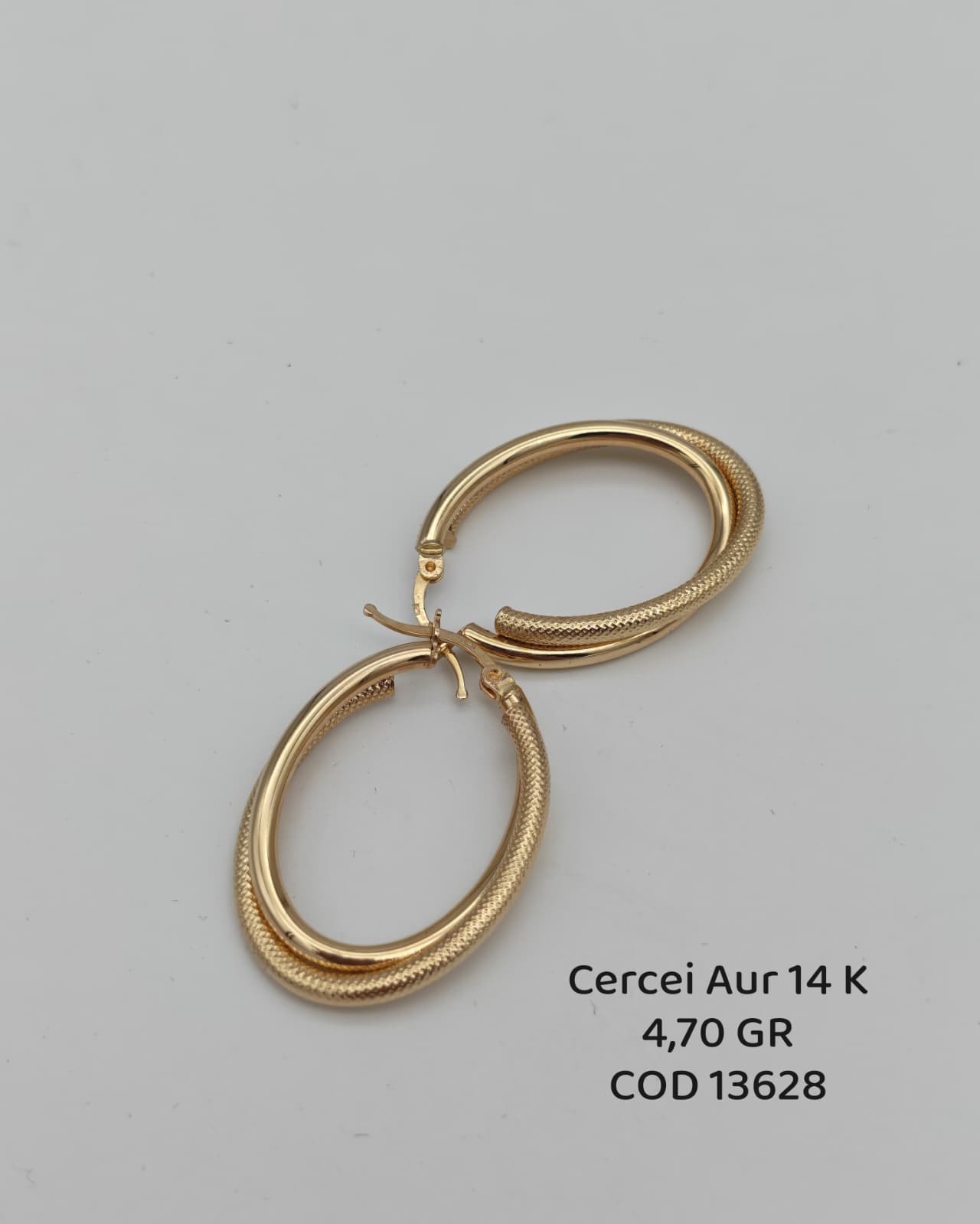 Cercei Aur 14k 4.70gr.