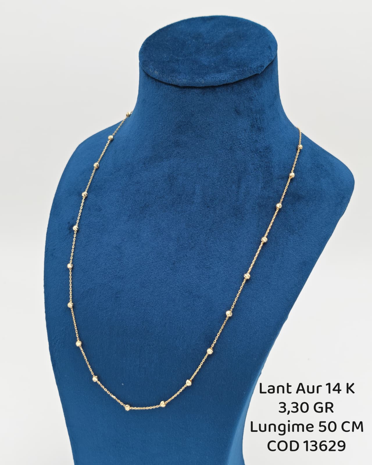 Lant Dama Aur 14k 3.30gr. Lungime 50cm