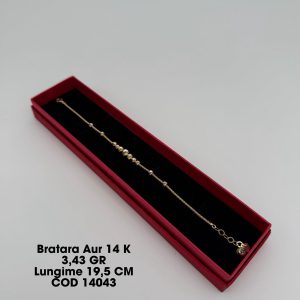 Bratara Aur 14k 3.43gr. Lungime 19.5cm