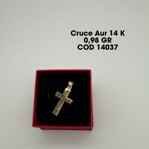 Cruce Aur 14k 0.98gr.