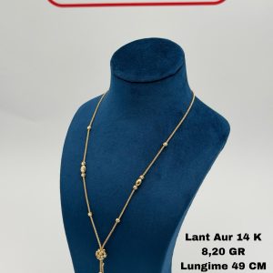 Lant Dama Aur 14k 8.20gr. Lungime 49cm