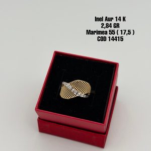 Inel Aur 14k 2.84 gr. Marime 55 (17.5)