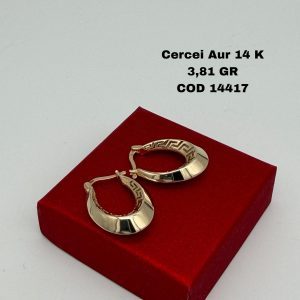 Cercei Aur 14k 3.81 gr.